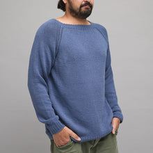 Load image into Gallery viewer, 844 Colbert Unisex Sweater 8ply DK Knitting Pattern