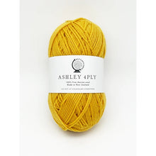 Load image into Gallery viewer, Ashley Merino 4Ply Sunflower 
