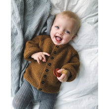 Load image into Gallery viewer, Beginner's Jacket Cardigan Knitting Pattern by PetiteKnit