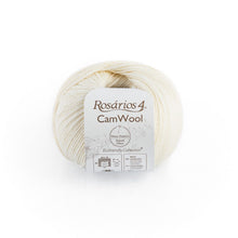 Load image into Gallery viewer, CamWool Merino Camel Fingering 4Ply Wool Cream (01) 
