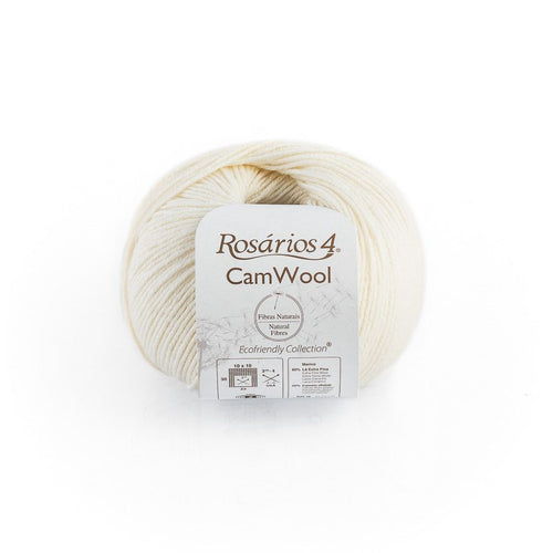 CamWool Merino Camel Fingering 4Ply Wool Cream (01) 