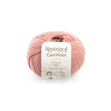 Load image into Gallery viewer, CamWool Merino Camel Fingering 4Ply Wool Old Fashioned Pink (31) 

