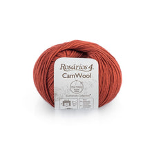 Load image into Gallery viewer, CamWool Merino Camel Fingering 4Ply Wool Russet (15)