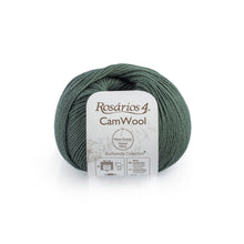 Load image into Gallery viewer, CamWool Merino Camel Fingering 4Ply Wool Sage Green (07) 

