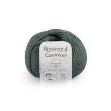Load image into Gallery viewer, CamWool Merino Camel Fingering 4Ply Wool Sage Green (07)