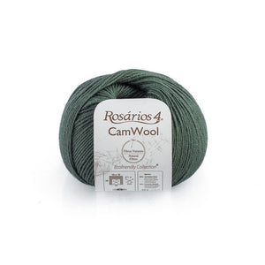 CamWool Merino Camel Fingering 4Ply Wool Sage Green (07) 