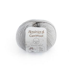 CamWool Merino Camel Fingering 4Ply Wool Silver (03) 