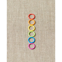 Load image into Gallery viewer, Cocoknits Coloured Ring Stitch Markers