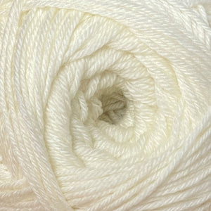 Crucci Sock Wool 4ply White 