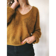 Load image into Gallery viewer, Cumulus Blouse Knitting Pattern by PetiteKnit