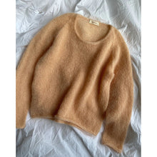 Load image into Gallery viewer, Cumulus O-Neck Blouse Knitting Pattern by PetiteKnit
