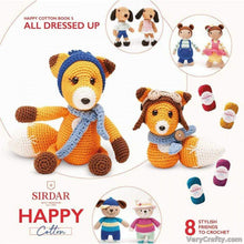 Load image into Gallery viewer, DMC Happy Cotton Pattern Booklets All Dressed Up