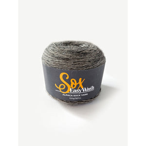 Easy Wash Sox Alpaca Sock Yarn 905 Silver 
