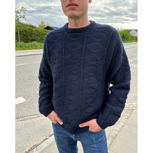 Load image into Gallery viewer, Esther Men's Sweater Knitting Pattern by PetiteKnit