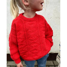 Load image into Gallery viewer, Esther Sweater Junior Knitting Pattern by PetiteKnit