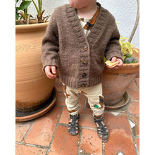 Load image into Gallery viewer, Eva Cardigan Junior Knitting Pattern by PetiteKnit