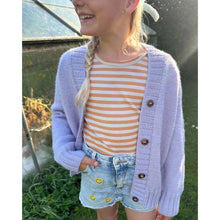 Load image into Gallery viewer, Eva Cardigan Junior Knitting Pattern by PetiteKnit