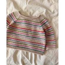Load image into Gallery viewer, Frankie Sweater Baby Knitting Pattern by PetiteKnit