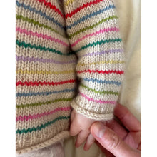 Load image into Gallery viewer, Frankie Sweater Baby Knitting Pattern by PetiteKnit