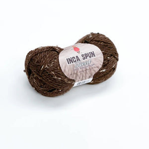 Inca Spun Donegal Tweed Worsted 10 Ply 302 Chocolate 