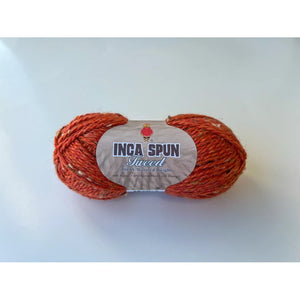 Inca Spun Donegal Tweed Worsted 10 Ply 707 Rust 
