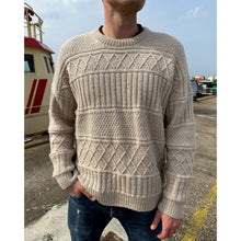 Load image into Gallery viewer, Ingrid Men's Sweater Knitting Pattern by PetiteKnit