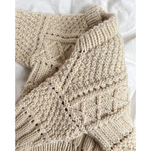 Load image into Gallery viewer, Ingrid Sweater Baby Knitting Pattern by PetiteKnit