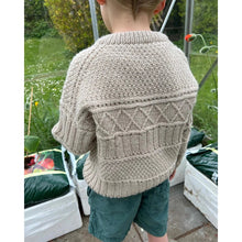 Load image into Gallery viewer, Ingrid Sweater Junior Knitting Pattern by PetiteKnit