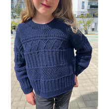 Load image into Gallery viewer, Ingrid Sweater Junior Knitting Pattern by PetiteKnit