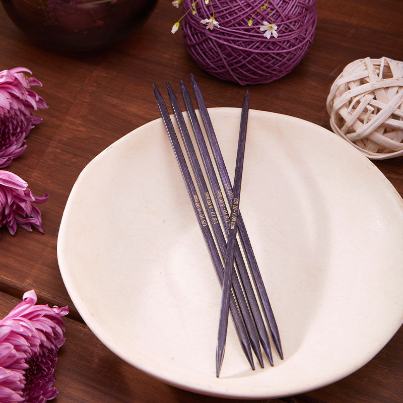 J'adore Cubics Double Pointed Knitting Needles at Knitnstitch