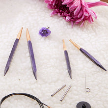 Load image into Gallery viewer, J'adore Cubics Interchangeable Circular Knitting Needle Special Short Tips
