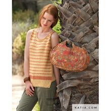 Load image into Gallery viewer, Katia.com Spring Summer Linen Top #6922-3
