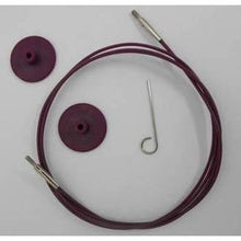 Load image into Gallery viewer, KnitPro Cables Black: 150cm