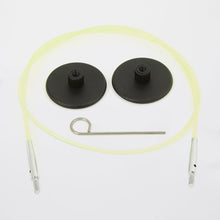 Load image into Gallery viewer, KnitPro Cables Neon Green: 60cm