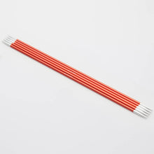 Load image into Gallery viewer, KnitPro Zing Double Pointed Needles 15cm 2.75mm Carnelian 
