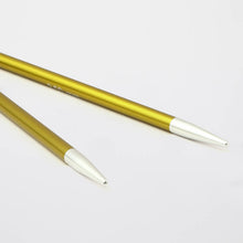 Load image into Gallery viewer, KnitPro Zing Regular Interchangeable Tips 3.5mm Chrysolite