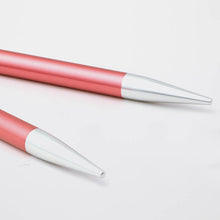 Load image into Gallery viewer, KnitPro Zing Regular Interchangeable Tips 6.5mm Coral