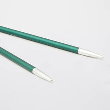 Load image into Gallery viewer, KnitPro Zing Special Short Interchangeable Tips 3.25mm Emerald