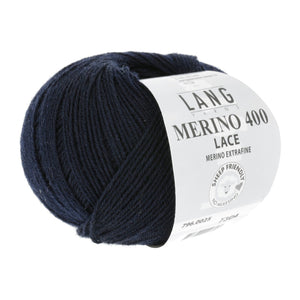 Lang Merino 400 Lace 0025 Navy 