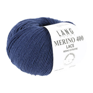 Lang Merino 400 Lace 0035 Royal Blue 