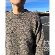 Load image into Gallery viewer, Melange Man's Sweater Knitting Pattern by PetiteKnit