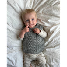 Load image into Gallery viewer, Moby Slipover Baby Size Knitting Pattern by PetiteKnit