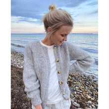 Load image into Gallery viewer, Novice Cardigan Chunky Edition Knitting Pattern by PetiteKnit