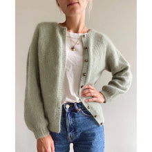 Load image into Gallery viewer, Novice Cardigan Mohair Edition Knitting Pattern by PetiteKnit