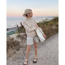 Load image into Gallery viewer, Novice Sweater Knitting Pattern by PetiteKnit