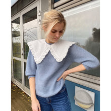 Load image into Gallery viewer, Novice Sweater Mohair Edition Knitting Pattern by PetiteKnit