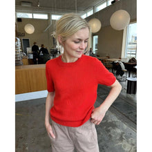 Load image into Gallery viewer, Poppy Tee Knitting Pattern by PetiteKnit