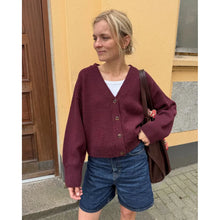 Load image into Gallery viewer, Scarlet Cardigan Knitting Pattern by PetiteKnit