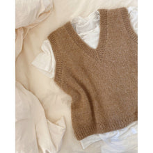 Load image into Gallery viewer, Stockholm V-Neck Slipover Knitting Pattern by PetiteKnit