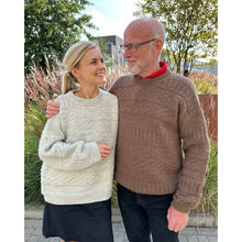 Load image into Gallery viewer, Storm Men's Sweater Knitting Pattern by PetiteKnit